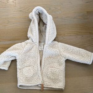 Carter's Cream Sherpa Baby Jacket
